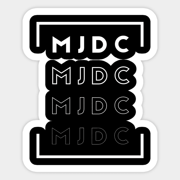 MJDC Sticker by Rezolutioner